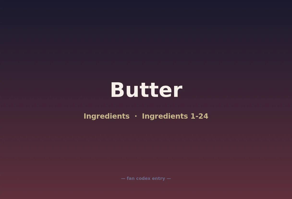 Butter