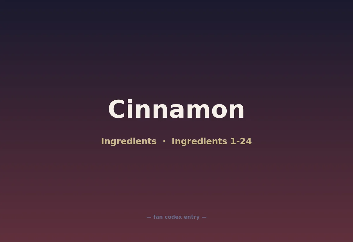 Cinnamon