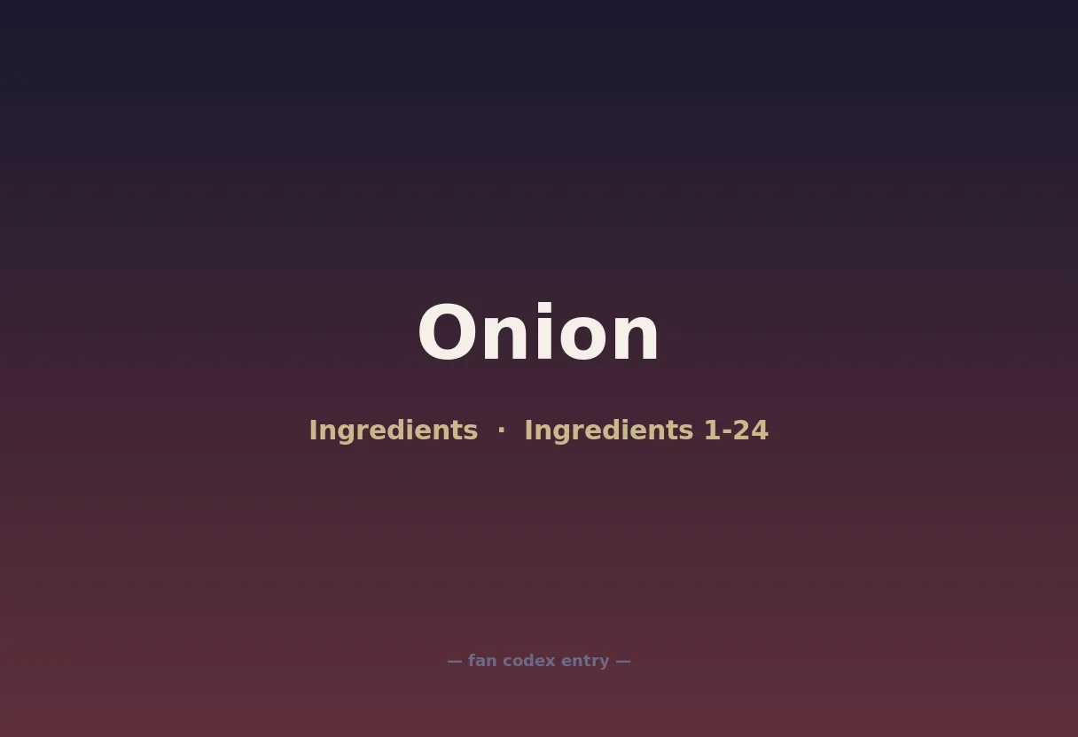 Onion