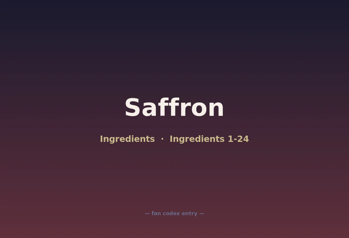 Saffron
