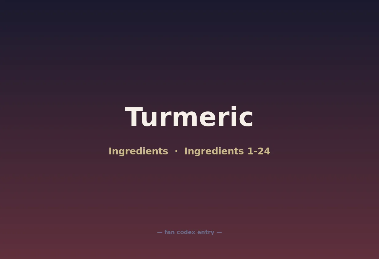Turmeric